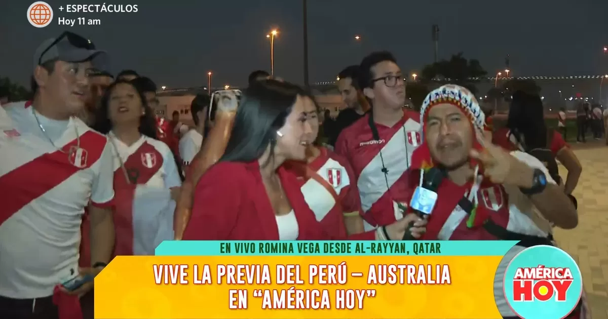 Perú vs. Australia: hinchas peruanos ingresan al estadio