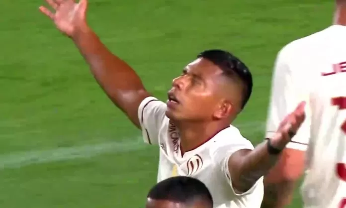 Universitario vs Coquimbo Unido Edison Flores marcó el 1 0 América