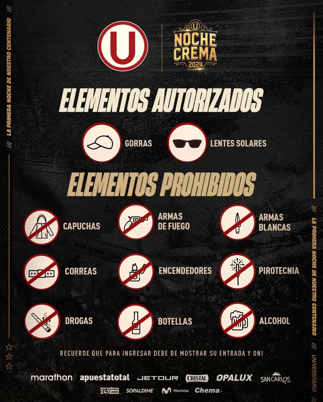 Fuente: @Universitario