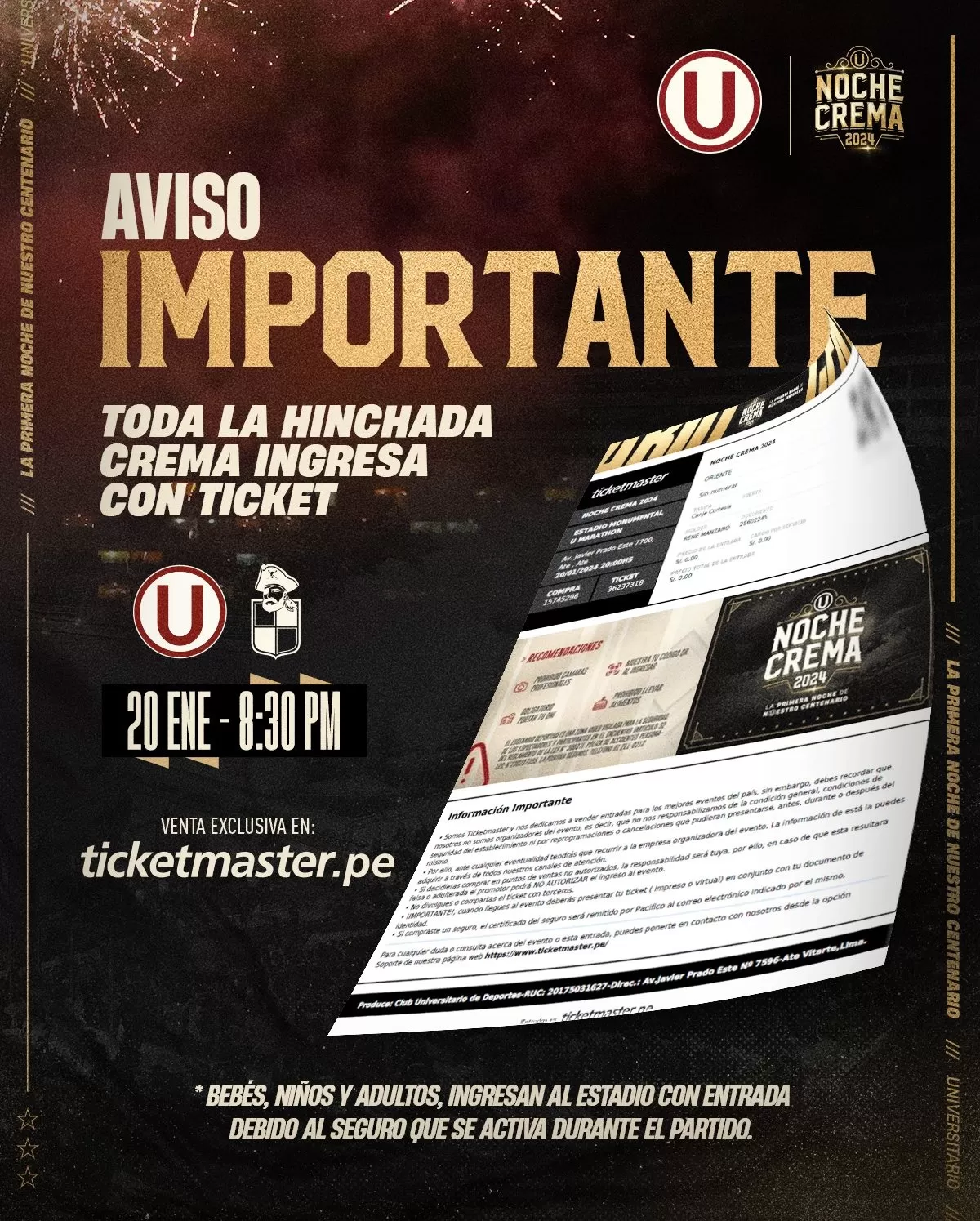 Fuente: @Universitario