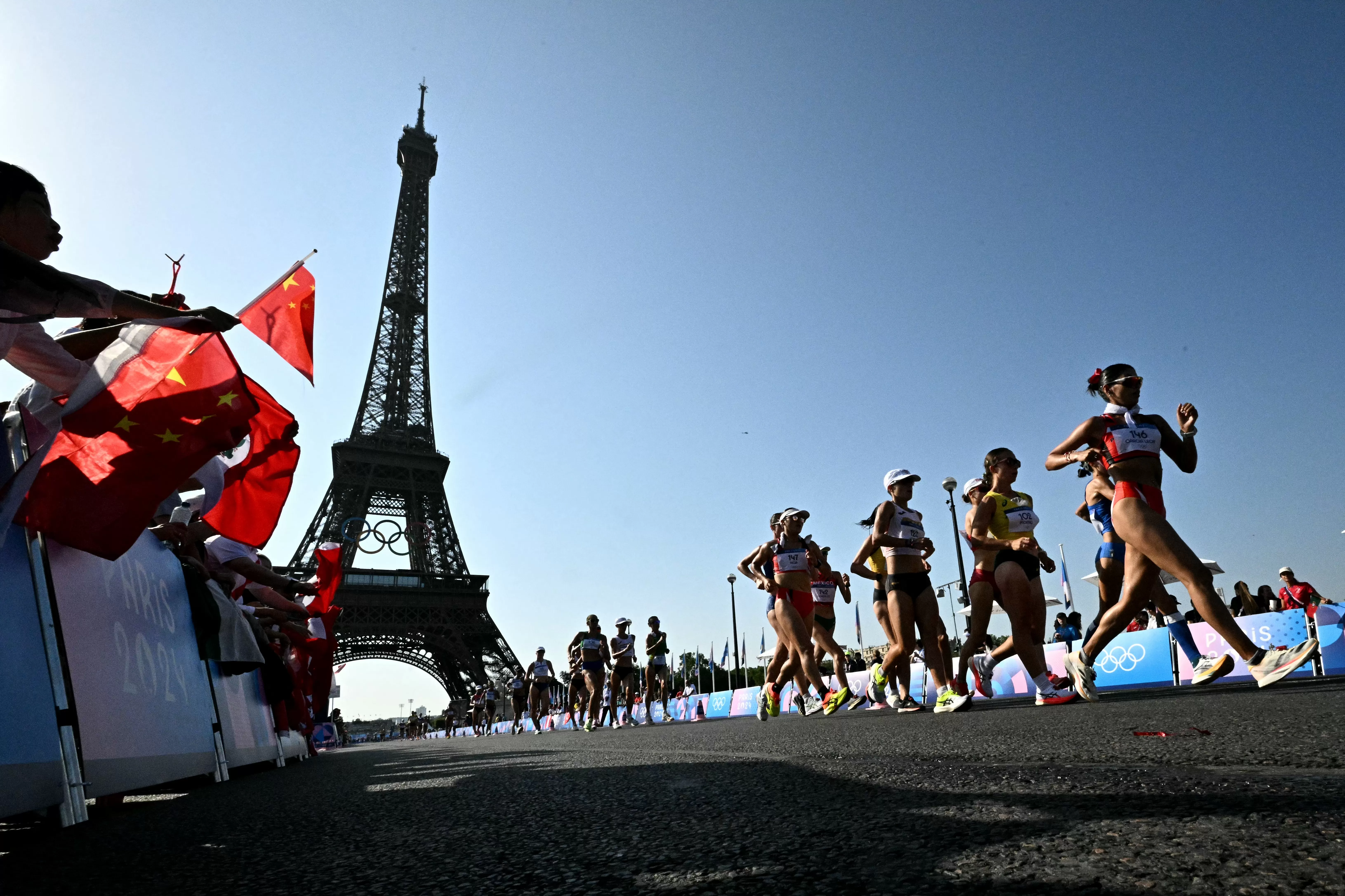 Kimberly García va por una medalla en París 2024. | Foto: AFP