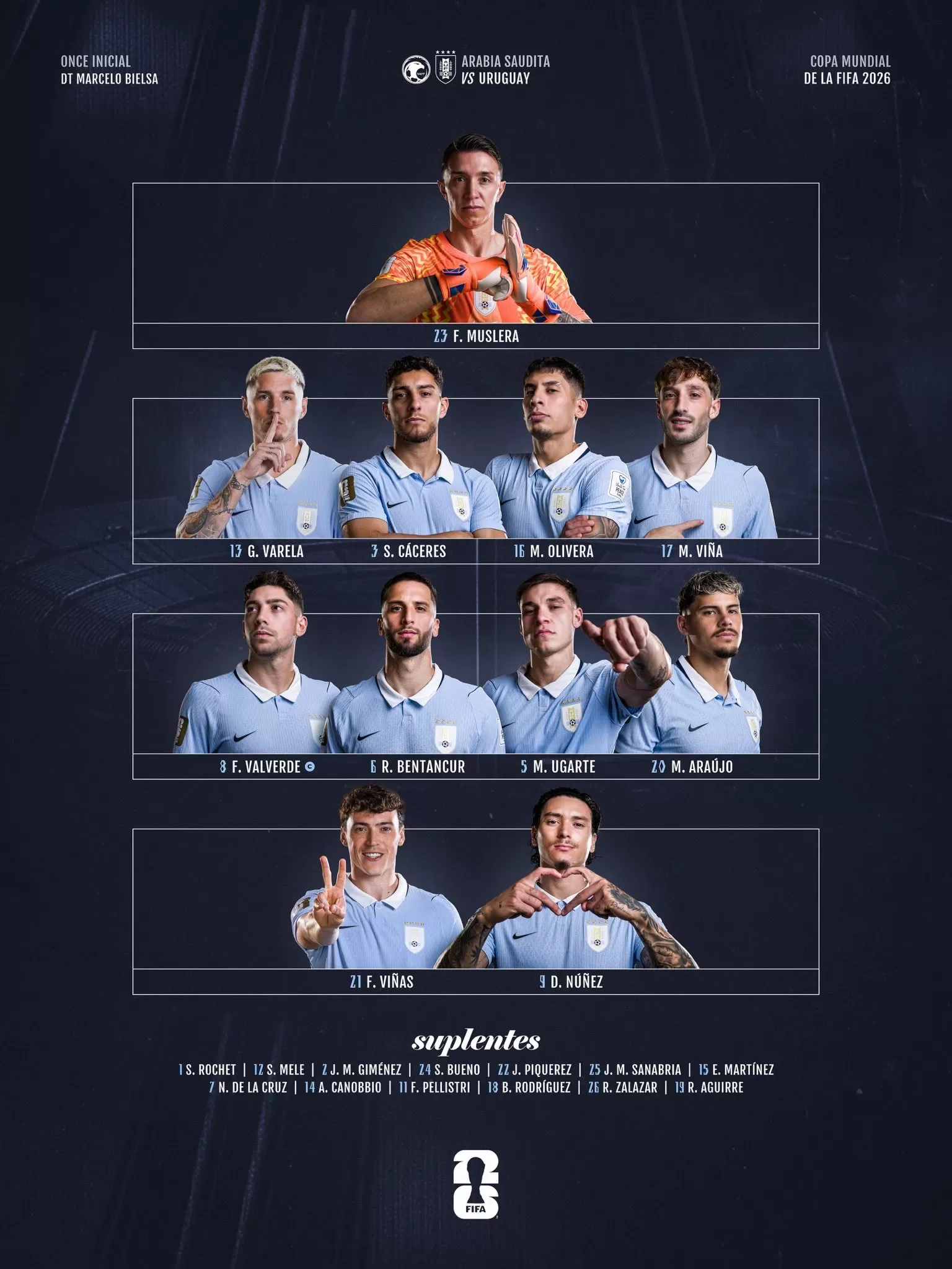Foto: @Uruguay Foto: @Uruguay