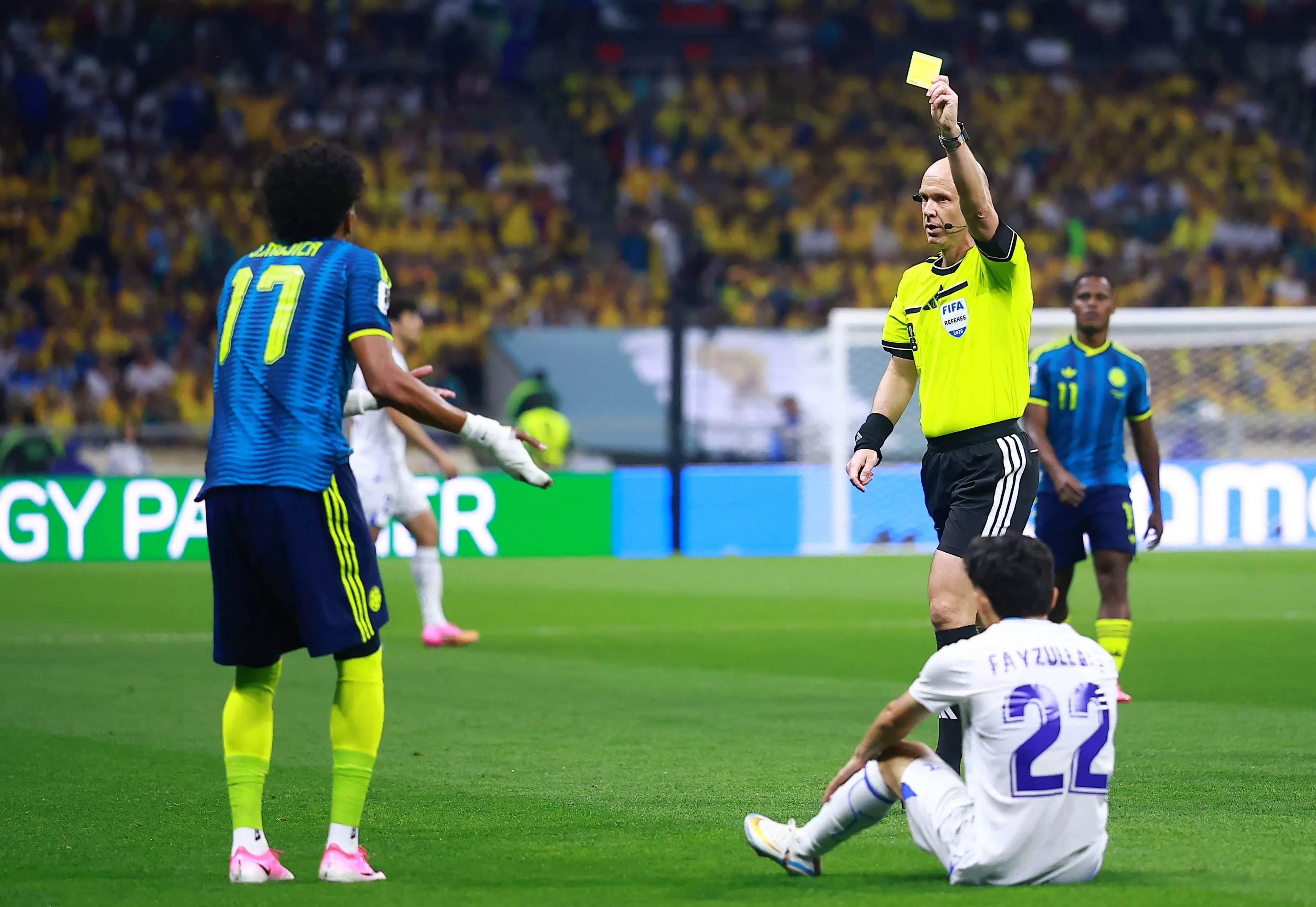 Amarilla para Mojica. (Foto: Reuters)