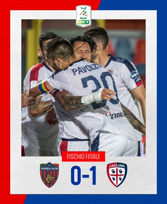 Modena venció al Cagliari de Gianluca Lapadula en la Serie B de Italia