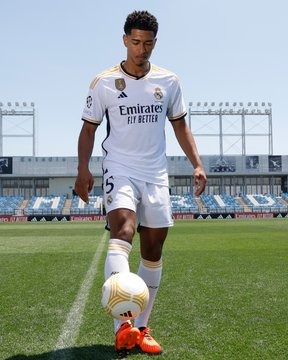 Real Madrid presentó oficialmente a Jude Bellingham