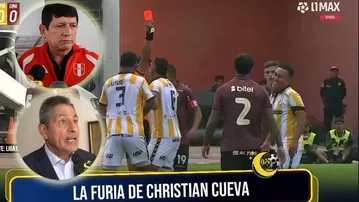 "No estuvo bien expulsado": La furia de Christian Cueva