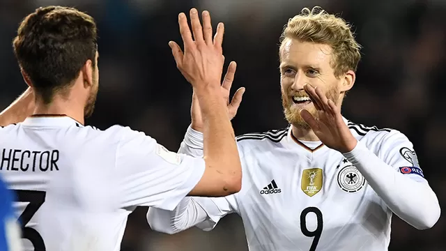 Alemania permanece en primer lugar de su grupo al vencer 4-1 a Azerbaiyán