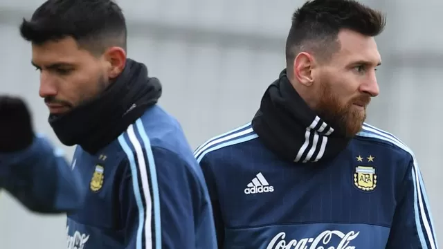Argentina: Messi entrenó con bufanda y guantes en Moscú para jugar con Rusia-foto-4