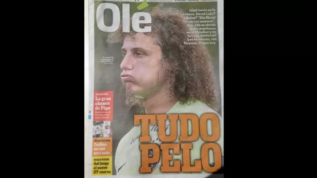 Argentina vs. Brasil: la polémica portada de &#39;Olé&#39; sobre David Luiz-foto-2