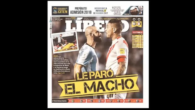 &amp;iexcl;Las portadas del Argentina vs. Per&amp;uacute;!-foto-3