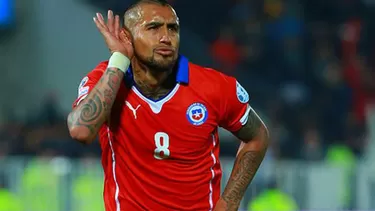 El chileno Arturo Vidal le dedic&amp;oacute; este mensaje al hincha peruano.