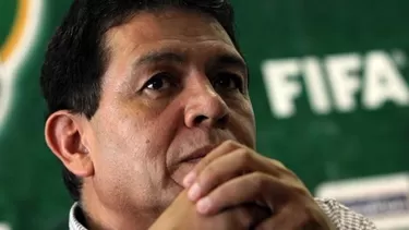 Rolando López, presidente de la Federación Boliviana de Fútbol.