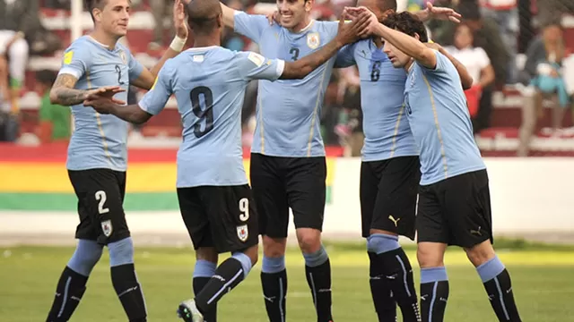 Uruguay consigui&amp;oacute; su primer triunfo en La Paz. (Foto: AFP)