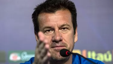 Dunga, DT de la selecci&amp;oacute;n de Brasil.