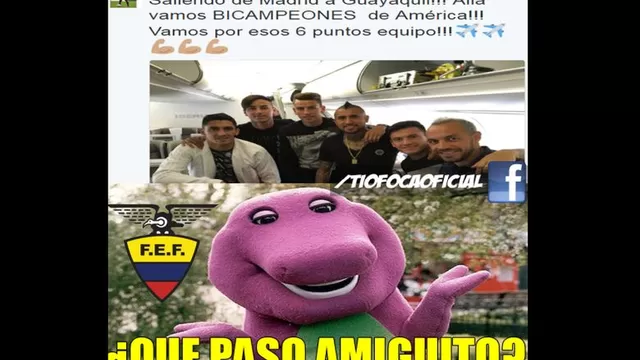Memes se burlan de Chile por la goleada sufrida ante Ecuador-foto-2