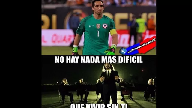 Chile perdió con Paraguay y los memes apuntaron a la ausencia de Bravo-foto-2