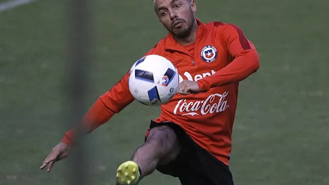 Marcelo D&iacute;az, jugador del Celta de Vigo.