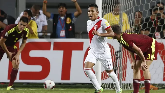 Ruid&amp;iacute;az anot&amp;oacute; el segundo gol peruano en el empate (2-2) ante Venezuela.-foto-1