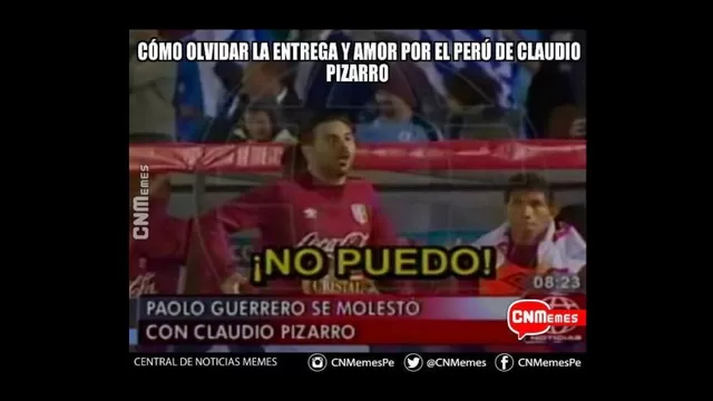 Claudio Pizarro protagonizó memes luego de que Ricardo Gareca no lo convocó-foto-6