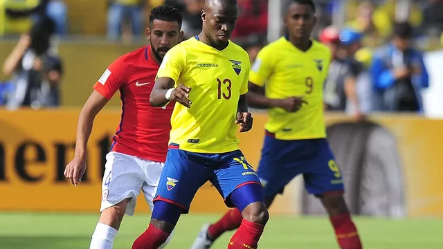Ecuador: Enner Valencia eludió a la policía para jugar ante Chile