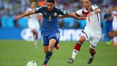 Enzo Pérez, del Valencia, quedó fuera de la lista del &#39;Tata&#39;. (AFP)