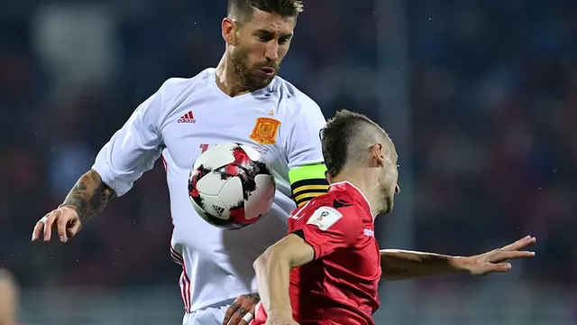 España se impuso 2-0 a Albania y lidera el Grupo G