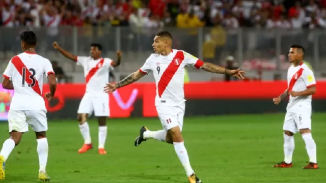 Perú luego del empate 1-1 ante Colombia que nos metía en el repechaje. Foto: Andina