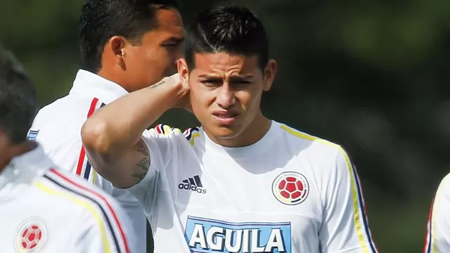 James Rodríguez lidera convocatoria de Colombia para Eliminatorias