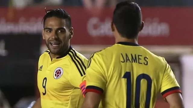 James y Falcao lideran llamado de Colombia para choques ante Paraguay y Perú