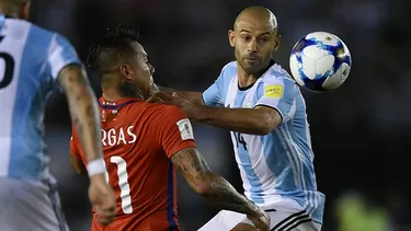 Javier Mascherano, defensa de la 'Albiceleste' y del Barcelona FC. Javier Mascherano, defensa de la 'Albiceleste' y del Barcelona FC.
