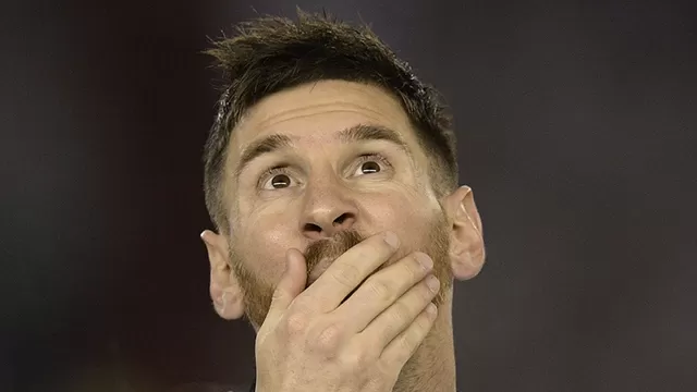 Messi fue suspendido cuatro partidos en las Eliminatorias. Foto: AFP