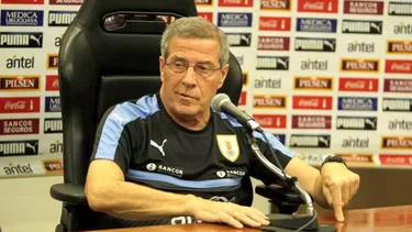 El &#39;Maestro&#39; Tabárez habló de la selección peruana (Foto. EFE)