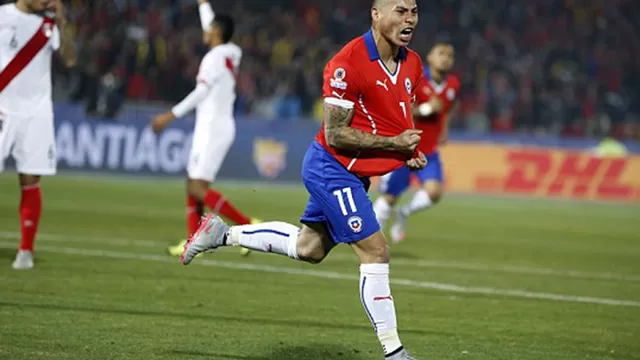Chileno Eduardo Vargas siempre le anotó a la selección peruana