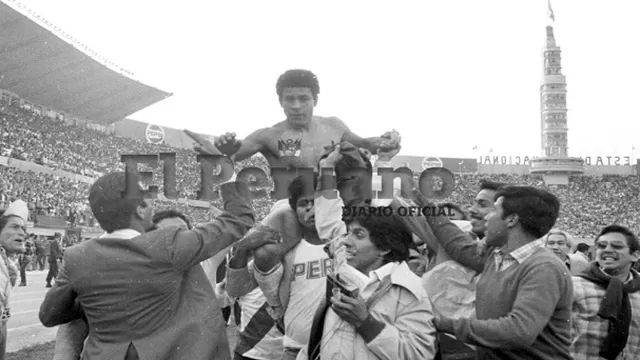 El equipo peruano celebró en el Estadio Nacional en 1981. Foto: El Peruano
