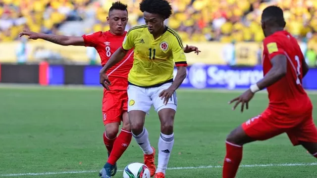 Perú y Colombia se enfrentarán este martes en Lima. Foto AFP