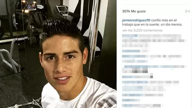 El mensaje de James Rodr&amp;iacute;guez.