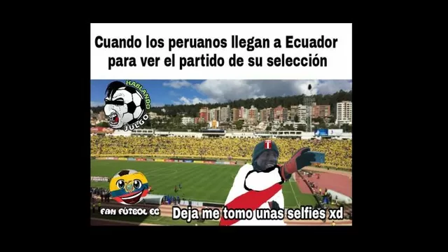 Perú vs. Ecuador: memes calientan la previa del partido por Eliminatorias-foto-13