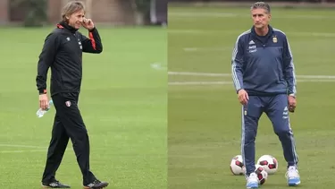 Ricado Gareca y Edgardo Bauza: una historia en común con Argentina