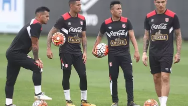 Ricardo Gareca y el once que probó para el partido ante Ecuador en Quito