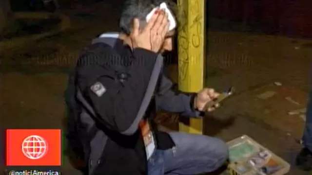 Roban a periodista argentino Gustavo Cespi que cubrió el Perú - Brasil