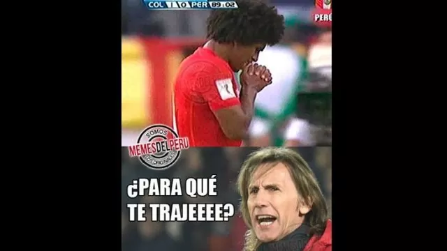 Selección peruana: los divertidos memes que dejó la derrota ante Colombia-foto-2