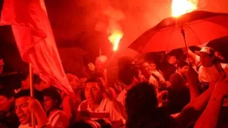Selección peruana: mira el banderazo a horas del partido ante Venezuela