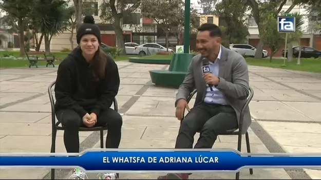 Adriana Lúcar: El divertido 'WhatsFA' de la goleadora de Alianza Lima