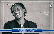 André Carrillo conversó en exclusiva con Fútbol en América  - Noticias de america