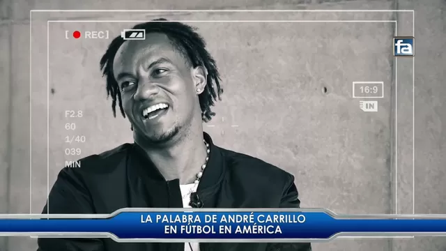 André Carrillo conversó en exclusiva con Fútbol en América 