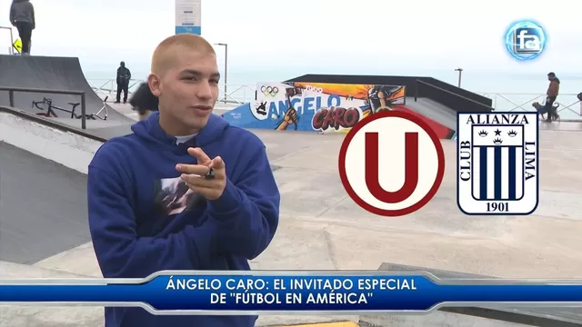 Angelo Caro, skater peruano de 21 años. | Video: América Televisión