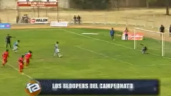 Bloopers: mira las terribles fallas que se dieron en el fútbol peruano