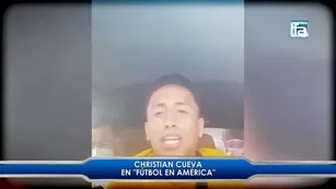Christian Cueva sobre canción dedicada a Yerry Mina: Es parte del momento de felicidad