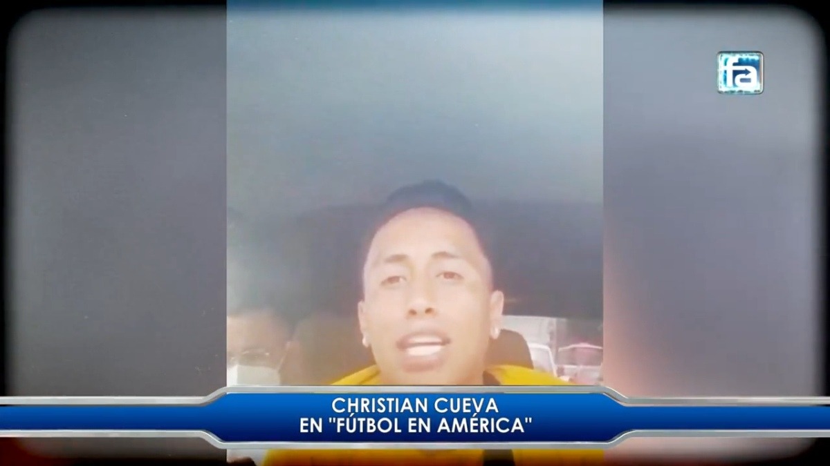Cueva afirmó que canción fue sin mala intención. | Video: Fútbol en América
