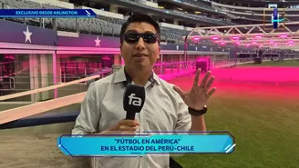 Fútbol en América acudió al estadio donde jugará Perú vs Chile por Copa América